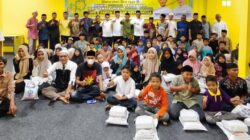 Jelang Idul Fitri, H. Ilham Pangestu Santuni 100 Anak Yatim