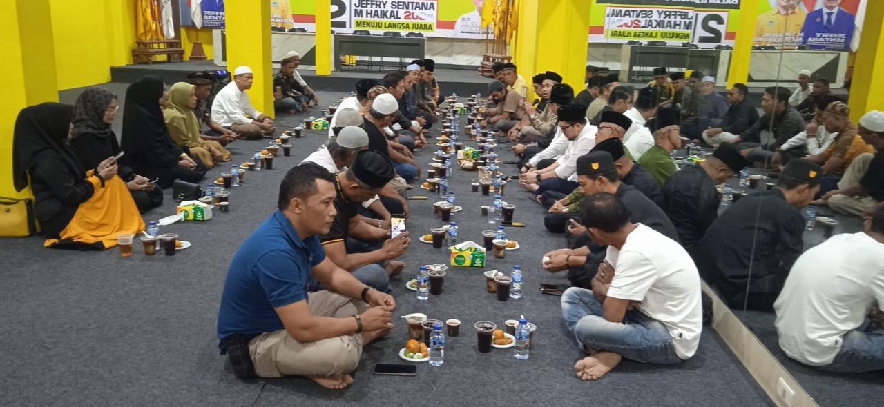 Jelang Idul Fitri, H Ilham Pangestu Santuni 100 Anak Yatim