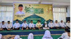 KETUA PW IPHI Sumut, Dr. H. Musa Rajekshah, S.Sos., M.Hum, para anggota, tamu undangan saat acara berlangsung. Waspada/ist