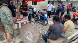 Satres Narkoba Polrestabes Medan Gerebek Bantaran Rel KA Tembung, Bandar Sabu Diboyong