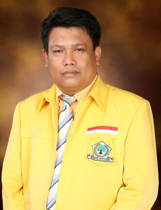 KADER senior Partai Golkar Sumut Rolel Harahap. Waspada/ist