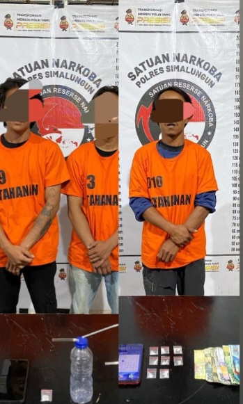 Polres Simalungun Ringkus 3 Pelaku Narkoba Di 2 Lokasi Berbeda