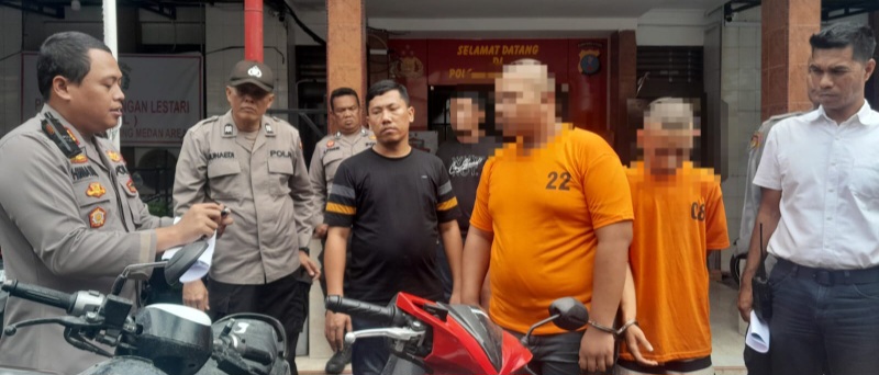 Polsek Medan Area Tembak Pelaku Curanmor