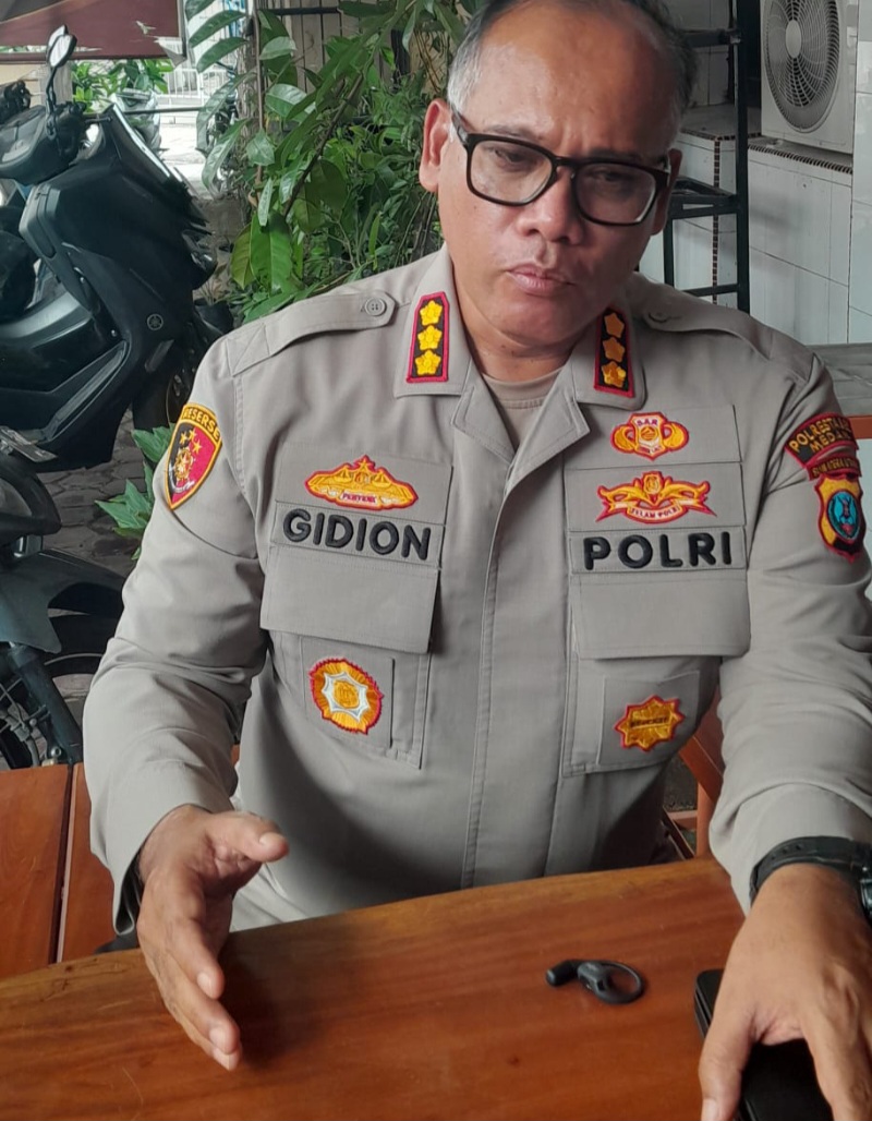 Kapolrestabes Medan Kombes Gidion Arif Setyawan. Waspada/ist