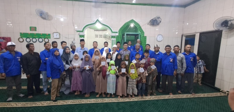 Jemput Berkah Ramadhan 1446 H, HNSI Kota Medan Santuni Anak Yatim