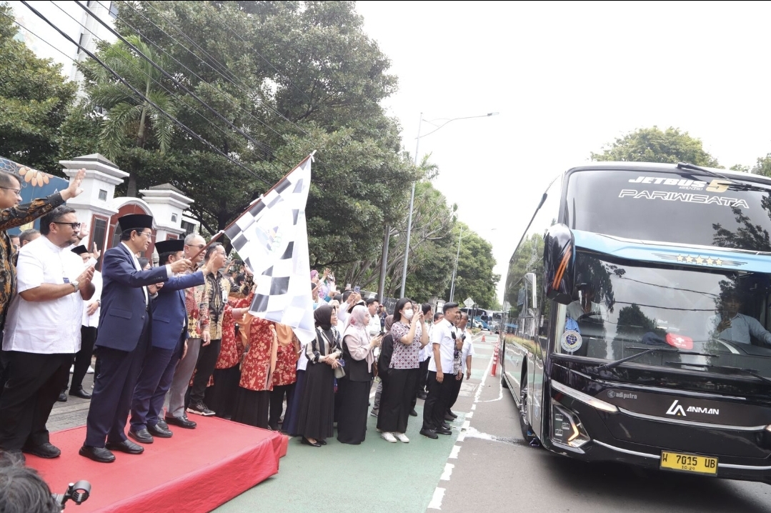 739 Orang Ikut Mudik Gratis Kemenag 2025, Menag Nasaruddin: Selamat Jalan, Salam Hangat untuk Keluarga