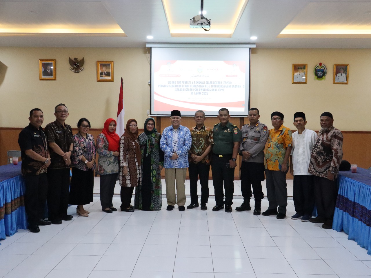 Tim TP2GD Sumut Usulkan Tuan Rondahaim Saragih Calon Pahlawan Nasional