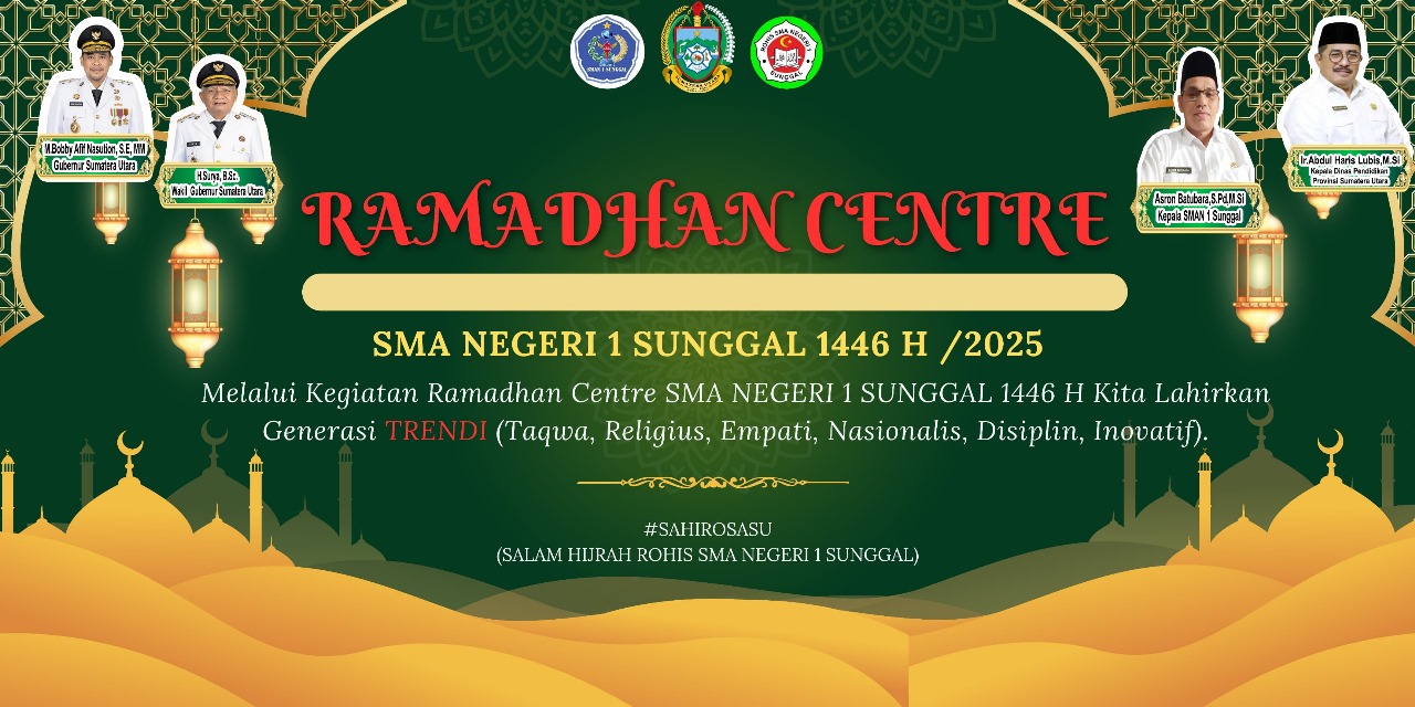 Beragam Kegiatan Warnai Ramadan Centre Di SMAN 1 Sunggal