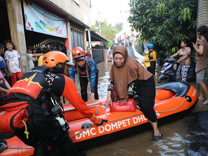 Jabodetabek Rata Terendam Banjir