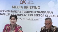 Sepanjang Januari- Februari 2025 OJK Blokir 4.036 Entitas Keuangan ilegal